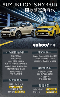 邁向電能之路、首發就是它！2021 Suzuki全新Ignis Hybrid動力駕到！