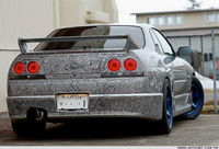 玩車男人的愛家蒐藏，NISSAN R33 GT-R愛妻彩繪特仕車(7p)